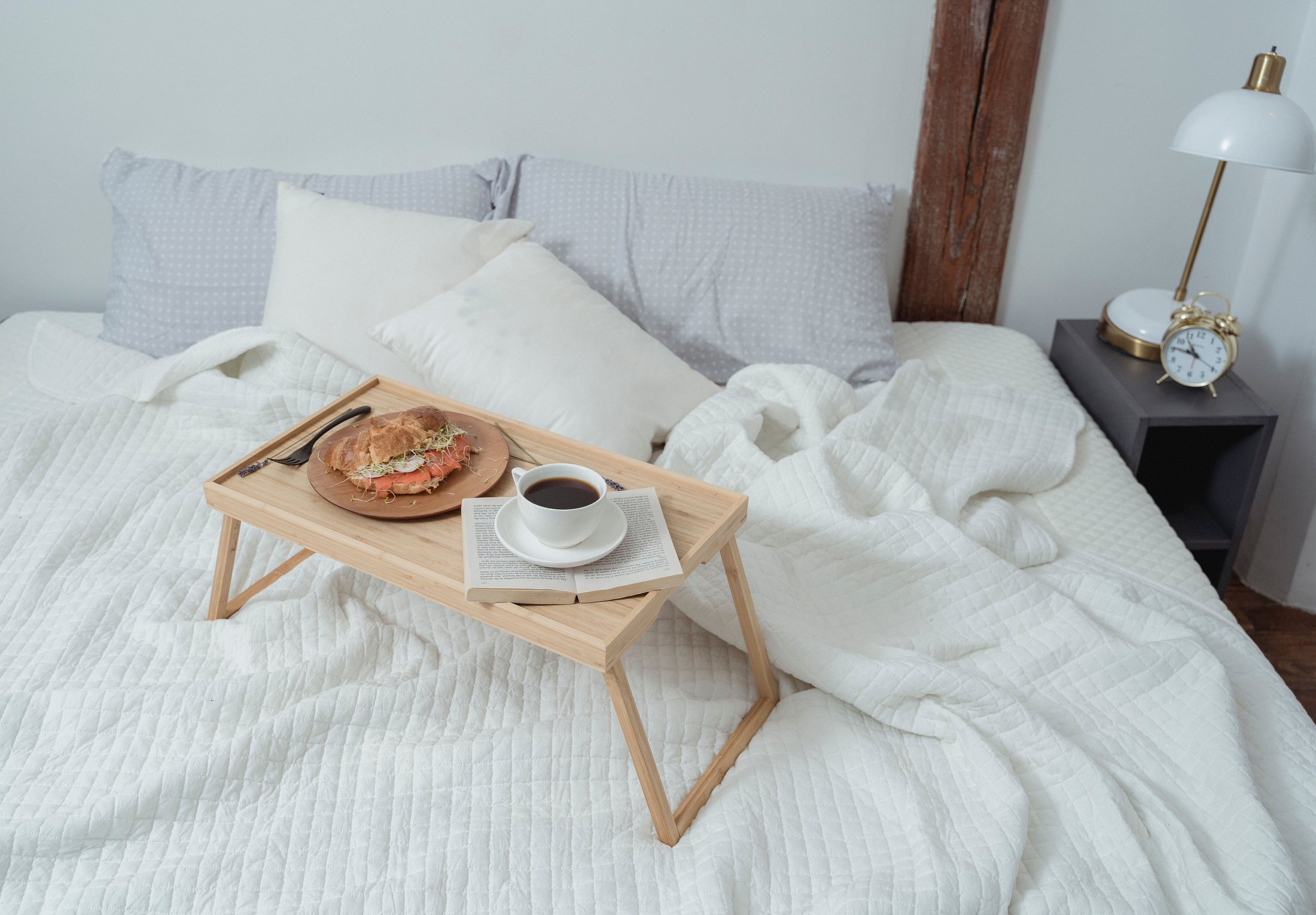 A cup of coffee on a table