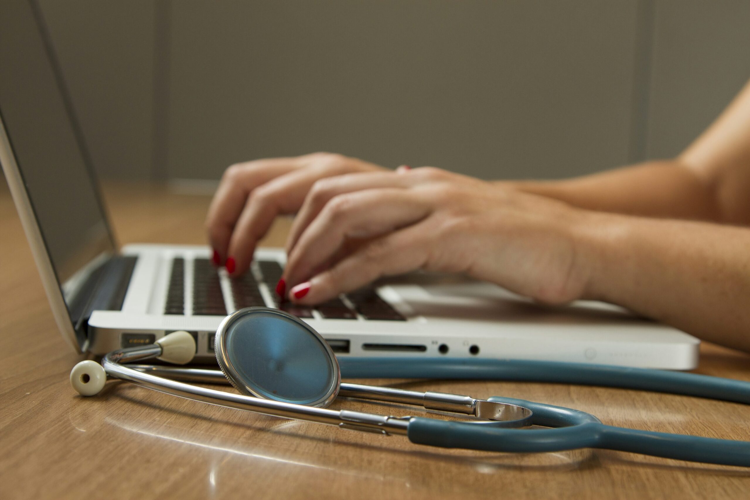Doctor consulting with patient in clinic